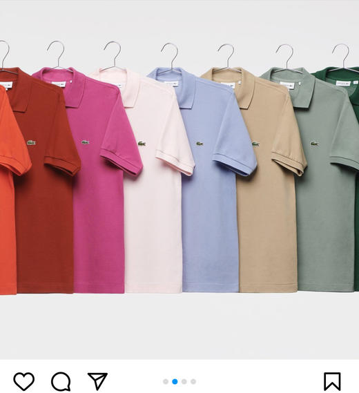 清仓 法鳄23春季新款休闲商务短袖Polo衫 SlimFit 11色 客供原布平台大货PH7937  商品图1