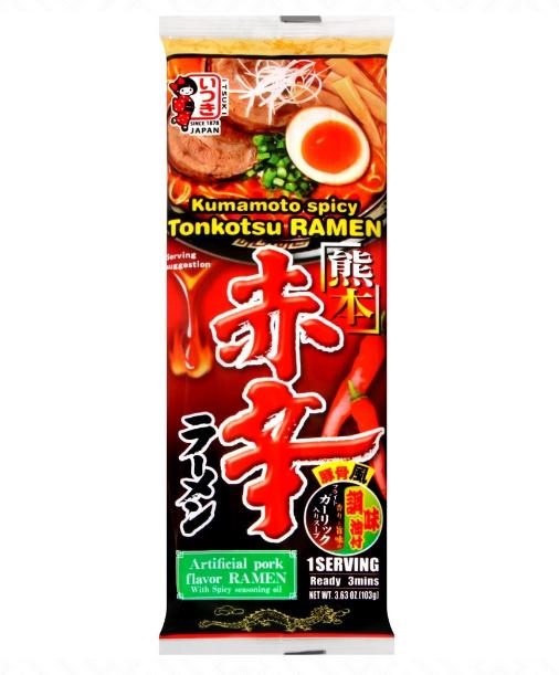 五木食品 熊本红辣风味拉面 商品图0