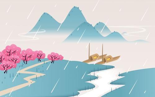 《春野喜雨》 商品图0