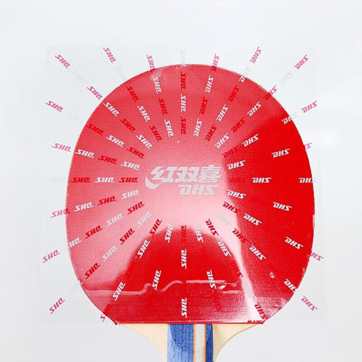 红双喜DHS RP-11 粘性乒乓球拍保护膜（单片） 胶片保护膜 红色粘性保护膜(1片) 商品图4