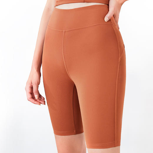 TITIKA ACTIVE高腰骑行裤女休闲健身运动跑步瑜伽短裤五分裤 2OP21040 商品图1