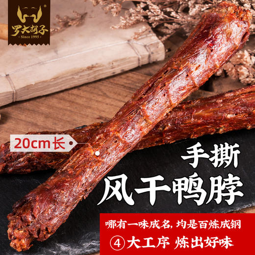 福建三明罗大胡子鸭货熏鸭翅长脖鸡翅尖760克 商品图1