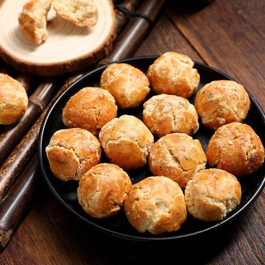 桃酥猴头酥传统糕点点心小小酥整箱1斤装 商品图2