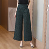 新款微喇卫裤高腰阔腿裤直筒长裤时尚气质宽松休闲裤子AHM-yshy5189 商品缩略图2