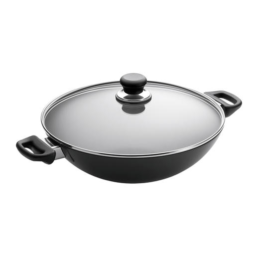 丹麦原装进口SCANPAN经典系列双耳不粘炒锅32cm+电陶炉2000w 商品图1