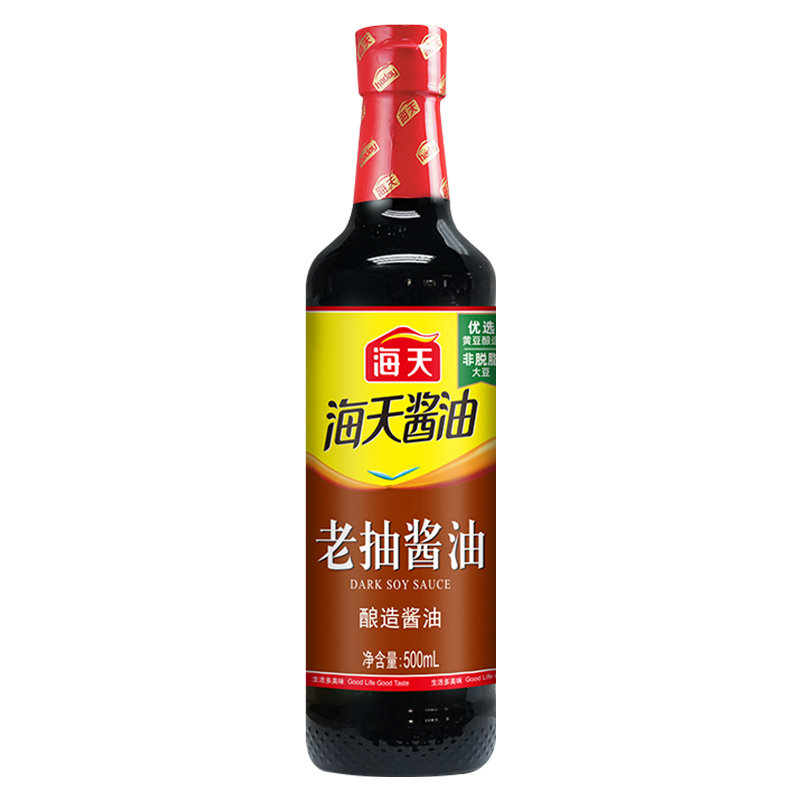 海天 老抽酱油 500ml(PET瓶)