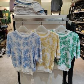 女短袖针织上衣3503