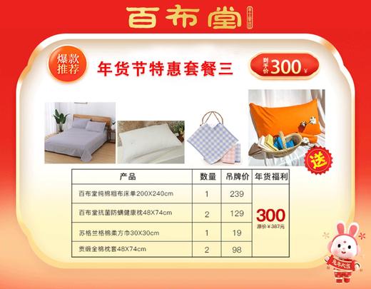 （乡村振兴商品）百布堂福利专区300元套装三 商品图0