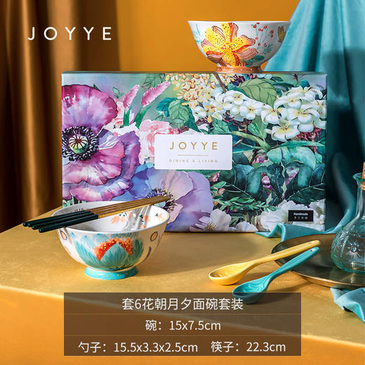 JOYYE 系列瓷器套装（详见规格） 小清新香薰瓶&花瓶摆件&马克杯 送礼佳品 创意手绘陶瓷 商品图3