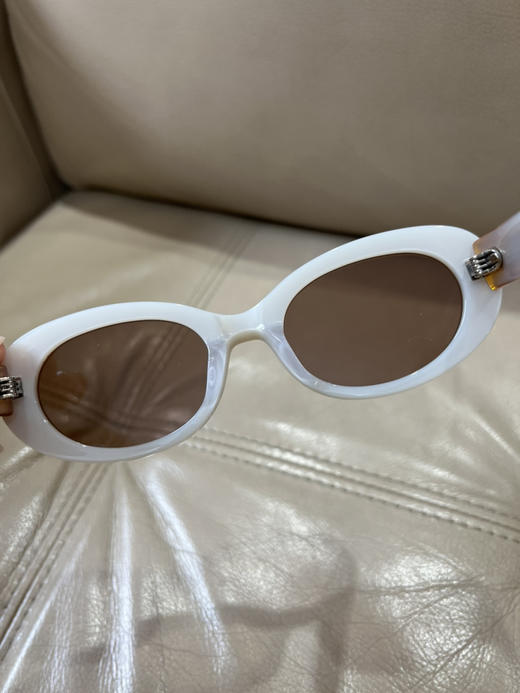 29-1更乖一点的猫眼墨镜 EVE甜酷时髦太阳镜 三流星镜腿 商品图5