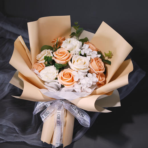 康乃馨花束送爱人妈妈老师生日礼物送女生玫瑰送长辈花束 商品图3