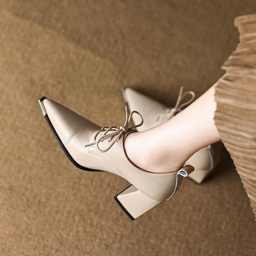 舒适百搭，优雅女人味高跟鞋DP-9362 商品图5