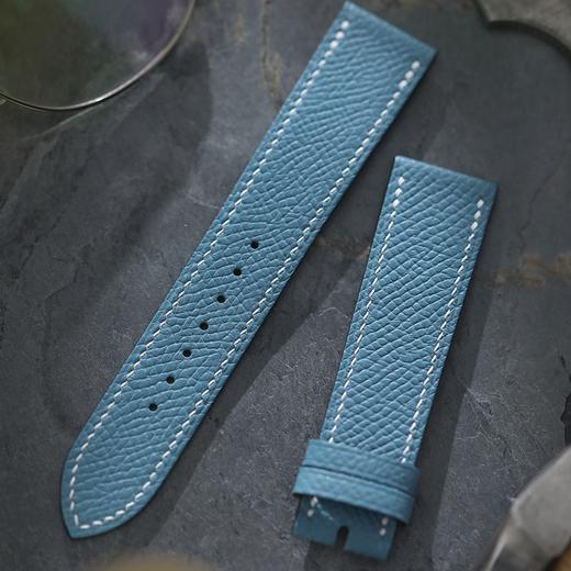 芯选手工表带 Epsom皮 牛仔蓝 商品图0