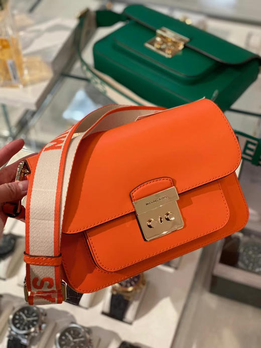 春季新款💰1540🇺🇸直邮✈️MK sloan 邮差包，帆布logo宽肩带 商品图6