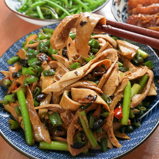 【正宗开江豆笋 | 黄豆笋&黑豆笋】非转基因大豆原料 300年的传统非遗手工技艺 鲜香味美吃法多样 商品图7