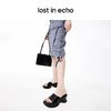 lost in echo设计师品牌一片式厚底水台凉拖牛仔百搭舒适拖鞋潮女 商品缩略图3