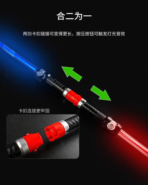 【彩利信】太空剑星球大战光剑儿童激光剑 商品图4