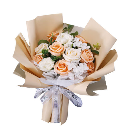 康乃馨花束送爱人妈妈老师生日礼物送女生玫瑰送长辈花束 商品图4