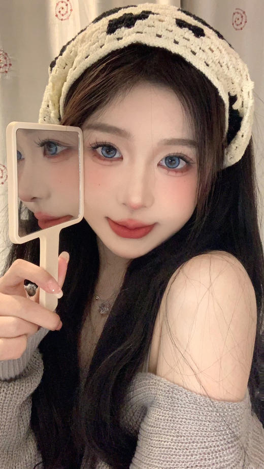 日抛  Lillilly LL-38 婴儿蓝 14.4  着色13.8 /8.5 混血显色蓝 商品图2