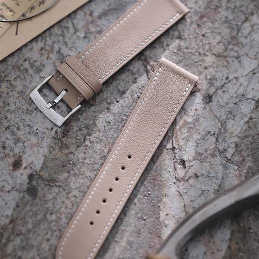 芯选手工表带  swift皮 奶茶色 商品图0