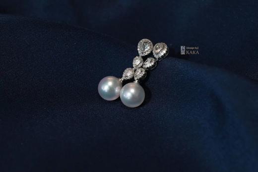 听雨｜白金白钻akoya 商品图0