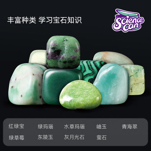科学罐头 宝石拓展配件包（本品需搭配购买磨石机使用） 商品图1