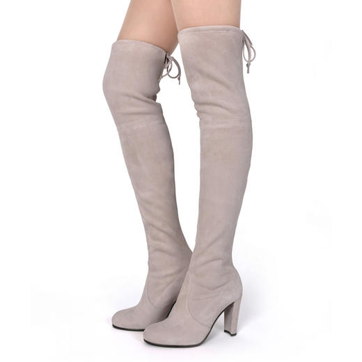 【超惠秒】Stuart Weitzman 斯图尔特·韦茨曼 SW女士真皮长筒靴 97140 全新原装包装可送礼 商品图0