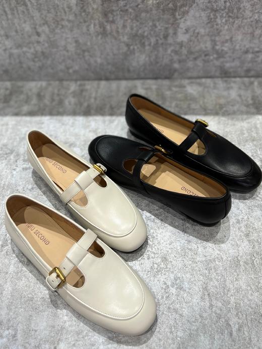 IUIU SECOND 新款圆头平底玛丽珍单鞋U23AM12471 商品图0