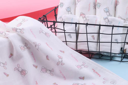 【10元会员福利】嘉帛瑞儿纱布面巾（26*50cm） 商品图1