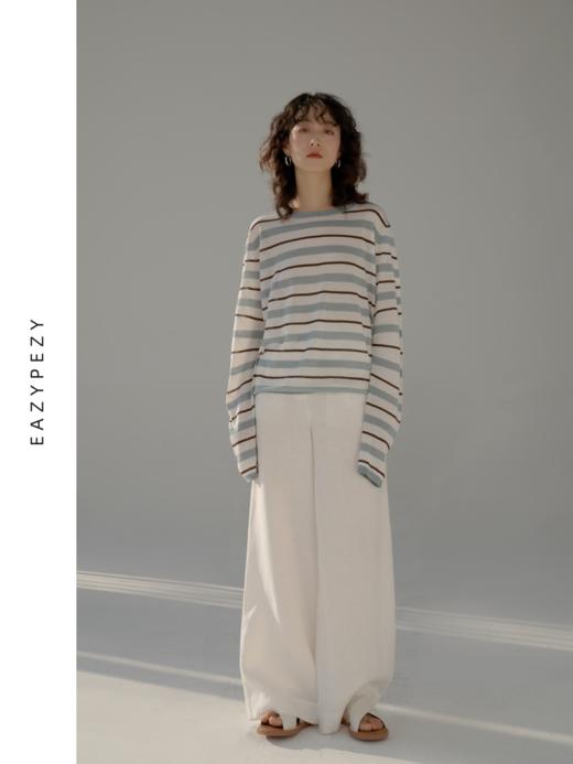 EAZYPEZY 2023SS 高精纺丝棉圆领套头衫 商品图2