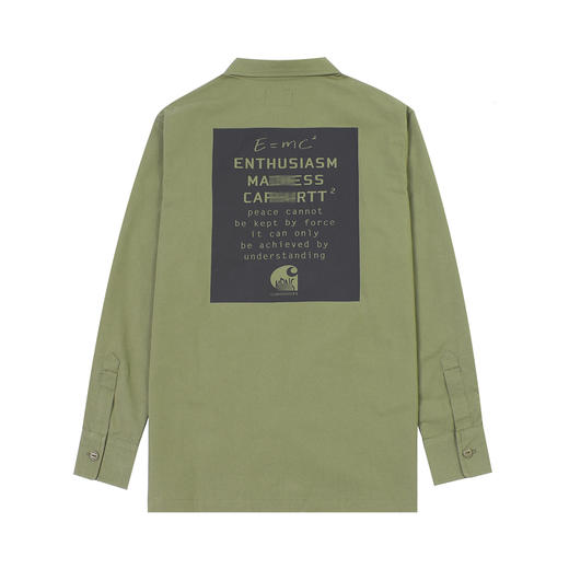 卡哈特联名MD 爱因斯坦相对论 长袖衬衫 Z-10220 商品图8