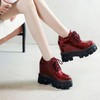 春季新款小皮鞋，女英伦风松糕鞋厚底百搭单鞋ML-G291 商品缩略图1