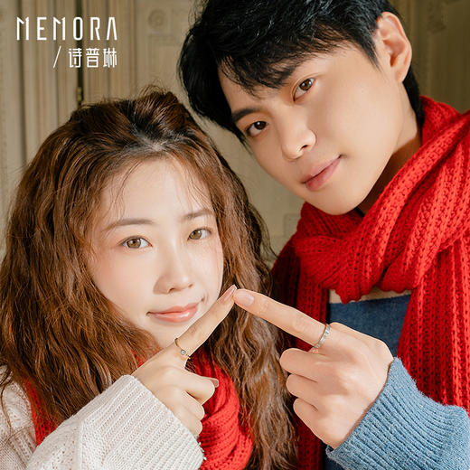MEMORA诗普琳珠宝玫瑰誓约18K金情侣对戒结婚戒指DL0837&DL083890（其它圈号规格咨询客服） 商品图3