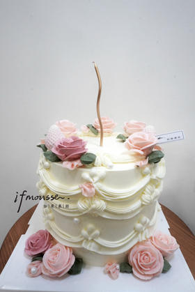 「女士」韩式小草莓玫瑰花朵庄园 红丝绒