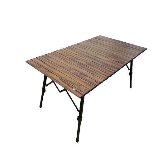 芊陌鸟户外-铝合金升降折叠桌KY2022B2647(120*70*64/43CM) 商品图0