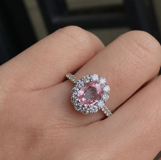 无烧帕帕拉恰戒指〔纯净之美〕 商品图7