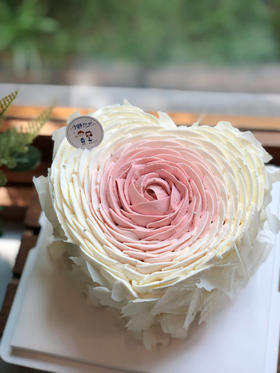 情人节桃心奶油蛋糕 下单前请仔细阅读商品详情