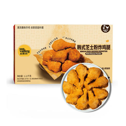 MM 山姆 韩式芝士粉炸鸡腿 1.11kg 商品图0