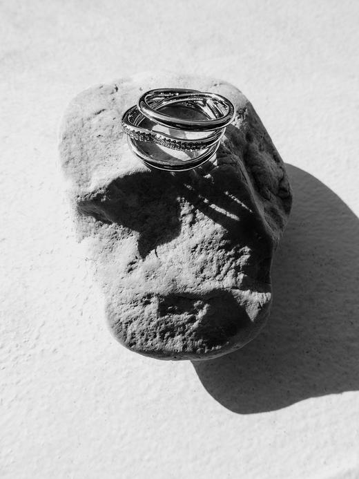 APRESI｜FLIPPED Three Circle Hoops Shiny Ring [怦然心动戒指] 商品图6