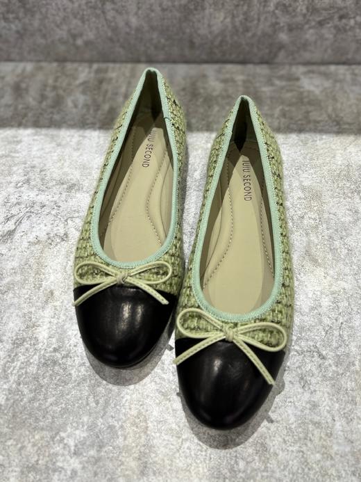 IUIU SECOND 新款拼色蝴蝶结单鞋U23AE12441 商品图4