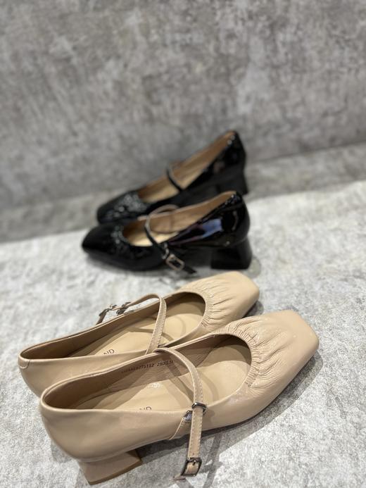 IUIU SECOND 新款方头中跟玛丽珍单鞋U23AE12711 商品图1