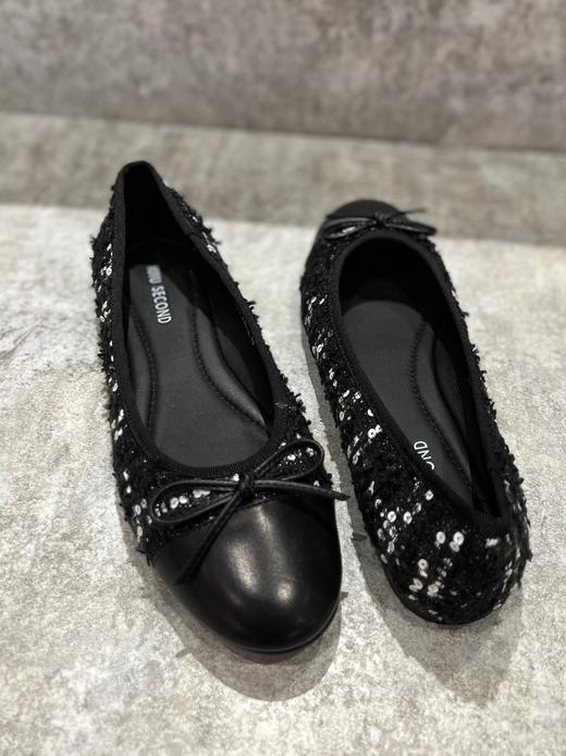 IUIU SECOND 新款拼色蝴蝶结单鞋U23AE12441 商品图3