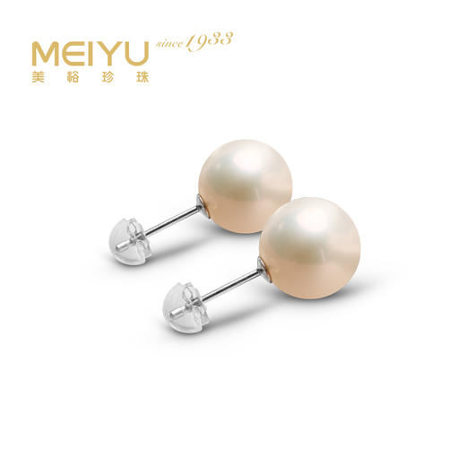 美裕 【简语】银925淡水珍珠耳钉10-11 11-12 12-13 商品图0