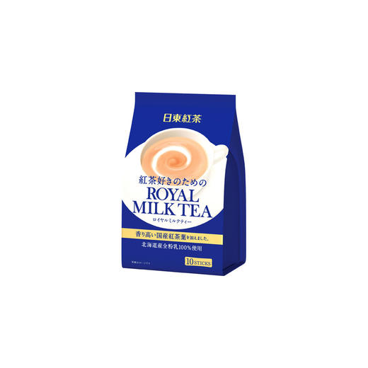 日东红茶福冈草莓奶茶/山梨县白桃奶茶速溶140g 经典原味 商品图0