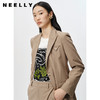 NEELLY纳俪商场同款一粒扣西装外套女春季新款正肩上衣时尚通勤N23022W01092 商品缩略图3