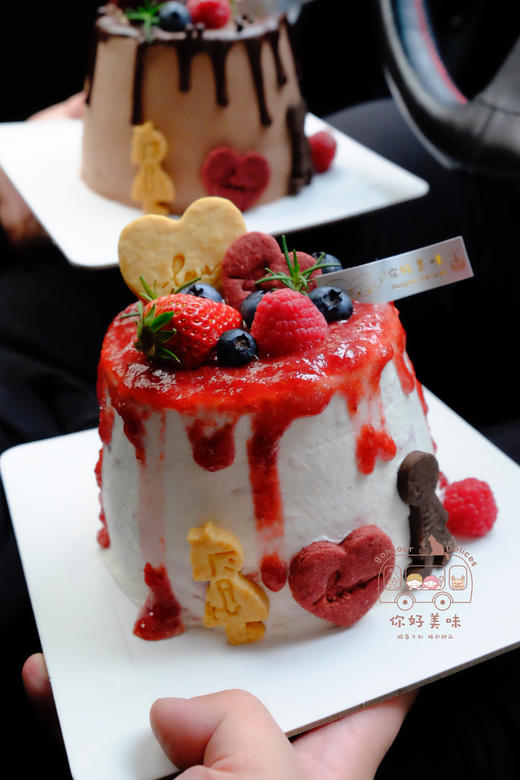 莓莓和车厘情人节限定蛋糕 商品图11