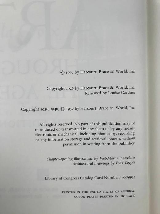 加德纳艺术史（第五版） 数百幅插图 精装16开 商品图3