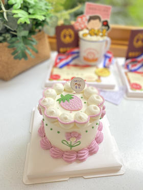 四寸小清新奶油蛋糕 下单前请仔细阅读商品详情