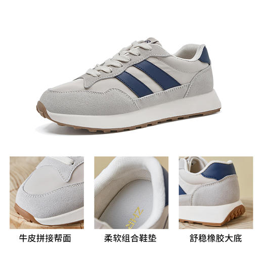 ZHR运动鞋女2023新款春季百搭跑步鞋爆款复古百搭休闲鞋女 商品图11