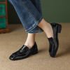 春秋新款，厚底方头一脚蹬小皮鞋TYM-6148 商品缩略图4